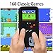 WeLohas Gameboy Case for iPhone 14 Pro Max Only,Handheld Retro 168 Classic Games,Color Video Display Game Case for iPhone,Anti-Scratch Shockproof Phone Cover for iPhone Black