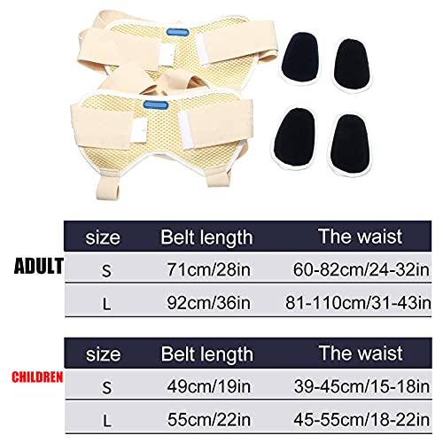 Set de 2 Fajas para Hernia con Almohadillas Removibles, Talla M miniatura 5