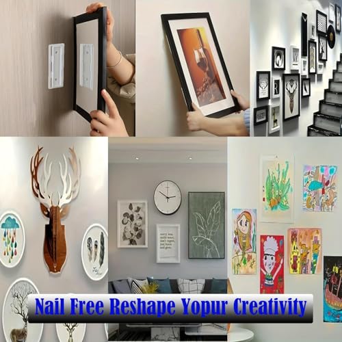 Image of PERMAFROST Self Adhesive Power Strip Holder | No Drill Wall Mount Fixator for Extension Board, Router, Remote | Strong Tape Cable Management for Indian Home & Office. (Pack of 4)