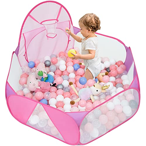 image for Eocolz Kids Ball Pit Large Pop Up Childrens Ball Pits Tent for Toddler