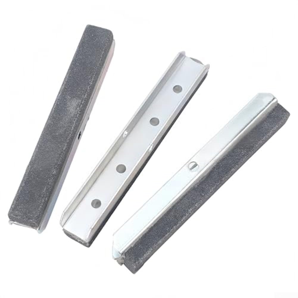 Set di 3 pietre per levigatura cilindri del motore, con 3 bracci, per levigatura e levigatura dei cilindri automobilistici, strumenti di rettifica ad alta resistenza (10,2 cm)