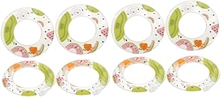 BESTOYARD Mini Anel De Natação Inflável Para Bebidas 8 Peças Porta-Copos De Piscina Suporte De Cerveja Inflável Brinquedos De Sorvete Para Crianças Brinquedo De Banho De Sorvete