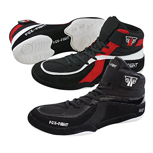 FOX-FIGHT B7 BLACK Kampfsport Schuhe Aus Echtem Led Produktbild-Vorschau 10