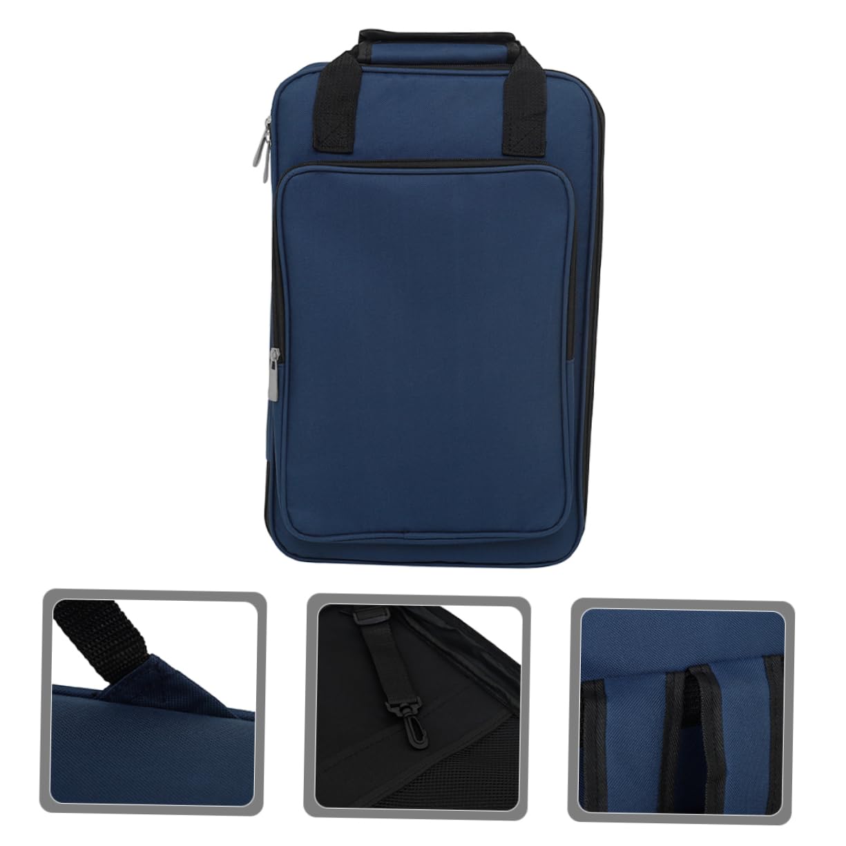 Drumstick Tasche Aus Oxford-Stoff Trommelstock-Haltertasche Mit Verstellbarem Schultergurt Großes Fassungsvermögen Für Drumsticks Mallets Lehrmaterialien Und Zubehör