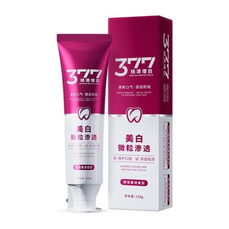 Dentifrice blanchissant et protecteur des gencives, cinq styles
