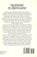Diccionario de orientalismo 8476405464 Book Cover