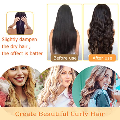 SWIMEE Faixa de Cabelo Modeladora Sem Calor para Cabelos Longos, Modeladores Macios para Dormir Dura