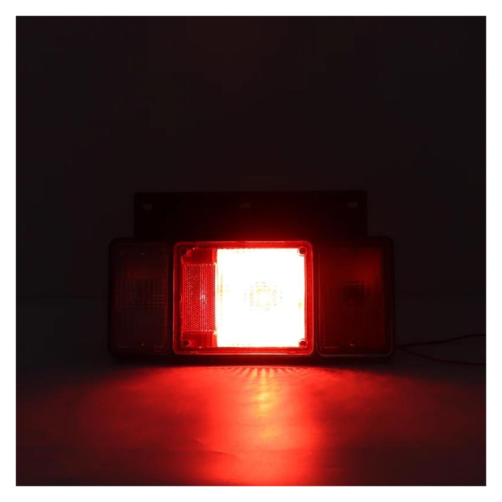 Generico Luce Posteriore Fanale posteriore per Isuzu NPR ELF NKR NHR NLR 1987-2022 Camion Indicatori direzione Lampada freno arresto Blocchi Fari Posteriori(Giusto)