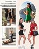 ZOOSIXX Two Piece Sets for Women Summer - Summer Outfits 2 Piece Short Gym Set Casual Lounge Vacation Matching Clothing Black Small #3