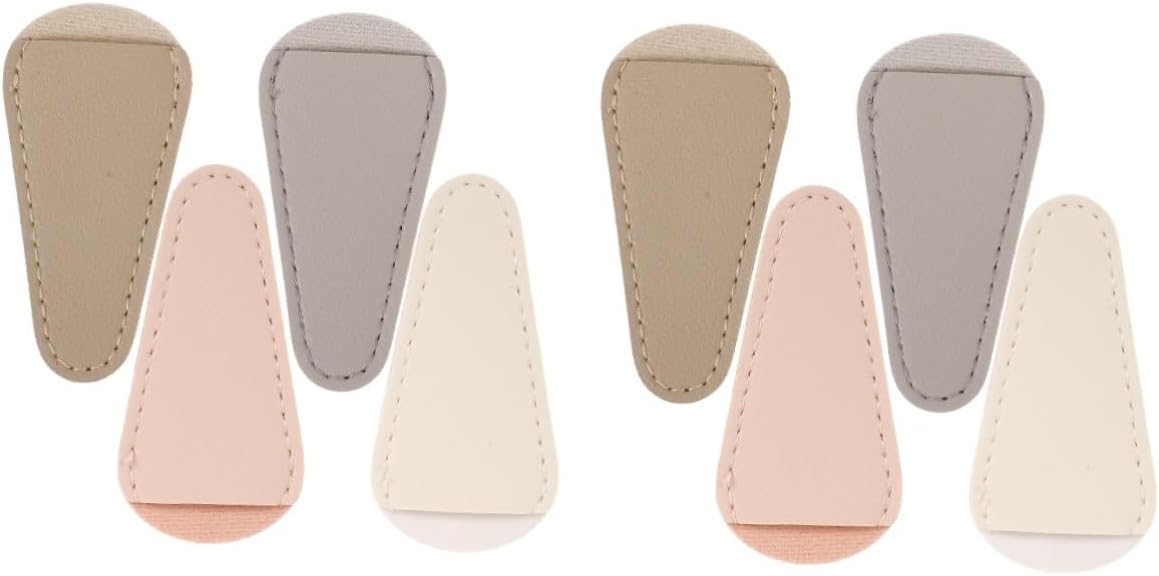 8pcs Cuticle Scissor Covers Nipper Protective Cap Manicure Scissor Holder for Nail Care