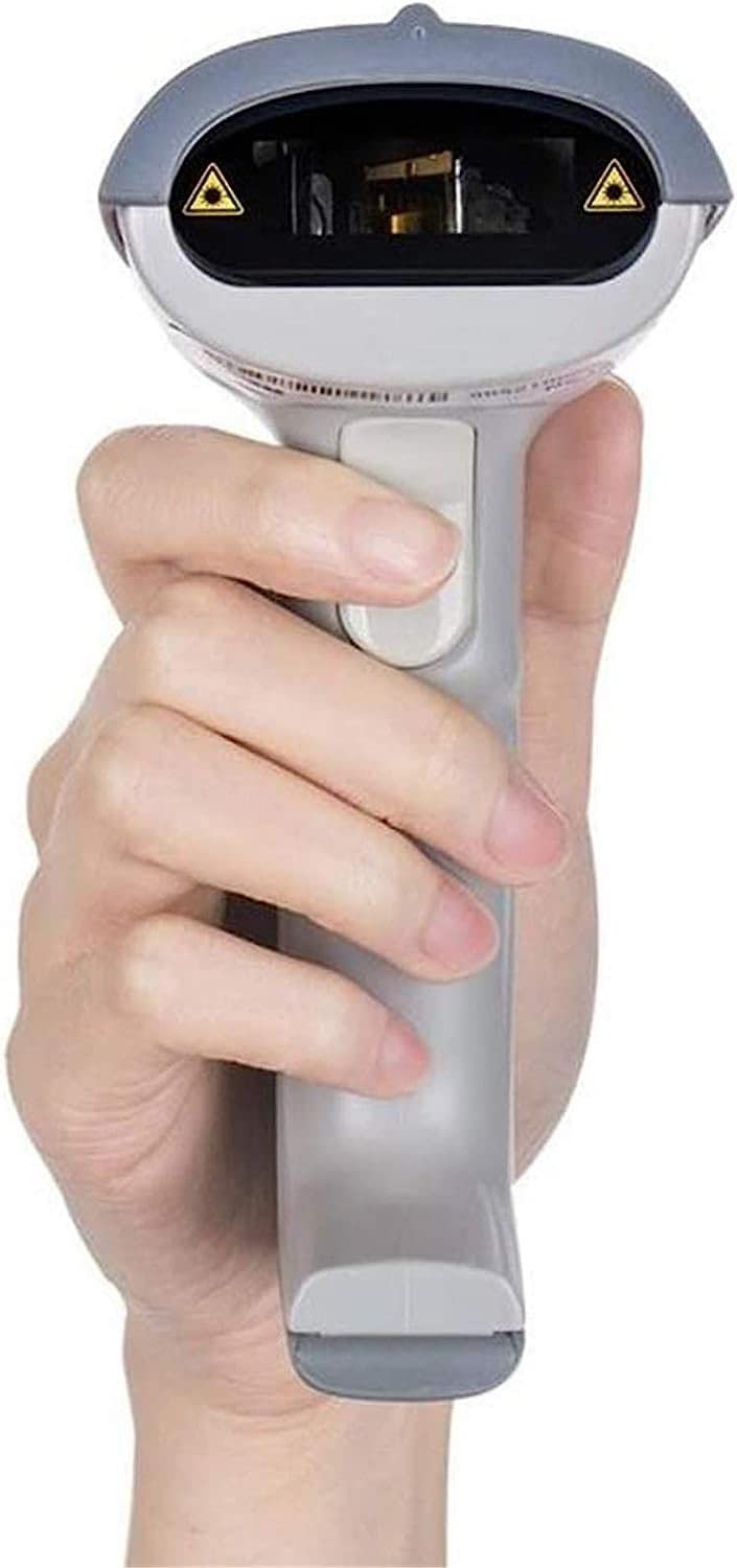 Ręczny skaner kodów kreskowych Skaner kodów kreskowych Bezprzewodowy skaner kodów kreskowych USB 32 bity Jednowymiarowy skaner kodów ABS Szybki i dokładny
