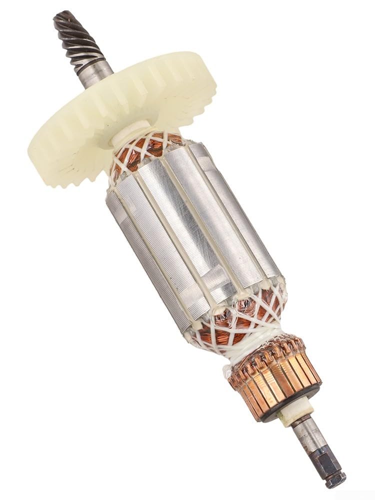 Eawfgtuw Armature Assembly 516308-7 Anker für Rotormotor Ersatz Kompatibel mit Makita Polierer Modellen 9227 9227CB 9237CB, Metall und Kunststoff