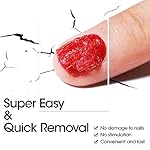 Gellen Gel Nail Polish Remover - 2Pcs Gel Polish Remover for Nails with Cuticle Pusher and Cuticle Oil, Quick & Easy Gel Nail Polish Removal in 2-5 Minutes, No Need Soaking or Wrapping 15ml 0.5fl.oz - Image 4