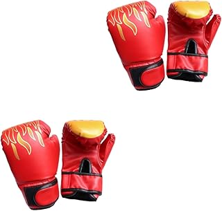 BESPORTBLE 2 Pares De Kickboxing Luvas De Boxe Para Crianças Luvas De Boxe Para Crianças Luvas De Criança Luvas De Criança Luva De Boxe Para Crianças Luvas De Boxe Luvas De Boxe Luvas De