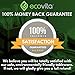 Ecovita 100% Compostable Forks Spoons Knives Cutlery Combo Set - 380 Large Disposable Utensils (7 in.) Eco Friendly Durable and Heat Resistant Alternative to Plastic Silverware with Convenient Tray
