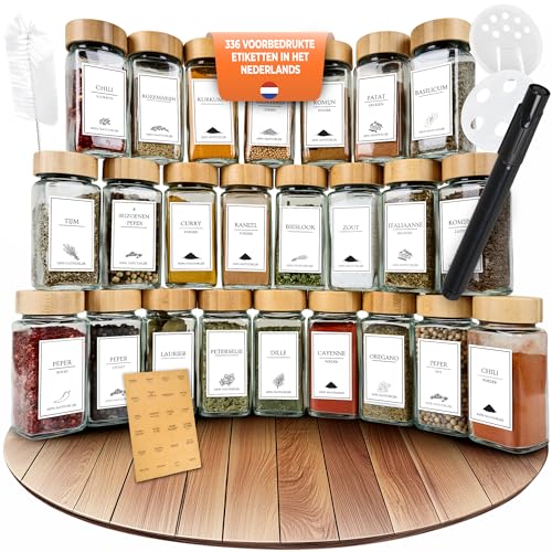 Comforder Kruidenpotjes Set (25 stuks)