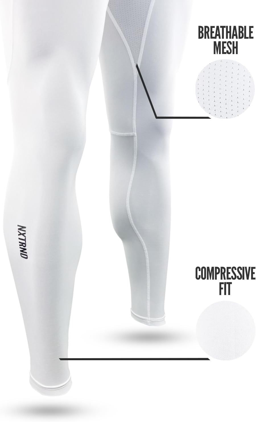 Nxtrnd Core Men's Compression Pants, Tights for Football - Image 5