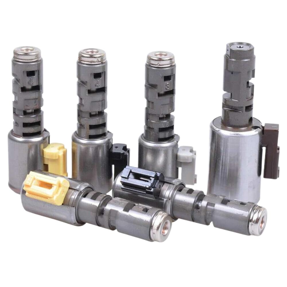 Acaaaywtn Onecolor 6Pc Automatic Transmission Solenoid Kit Ga6f21wa 09G 09K 09M Tf-60Sn 24347603648 Compatible With R52 R53 R55 R57 Gearbox