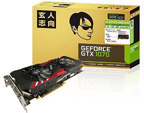 Amazon.co.jp: Kotoshi GF-GTX1070-E8GB/OC/DF Video Card Equipped
