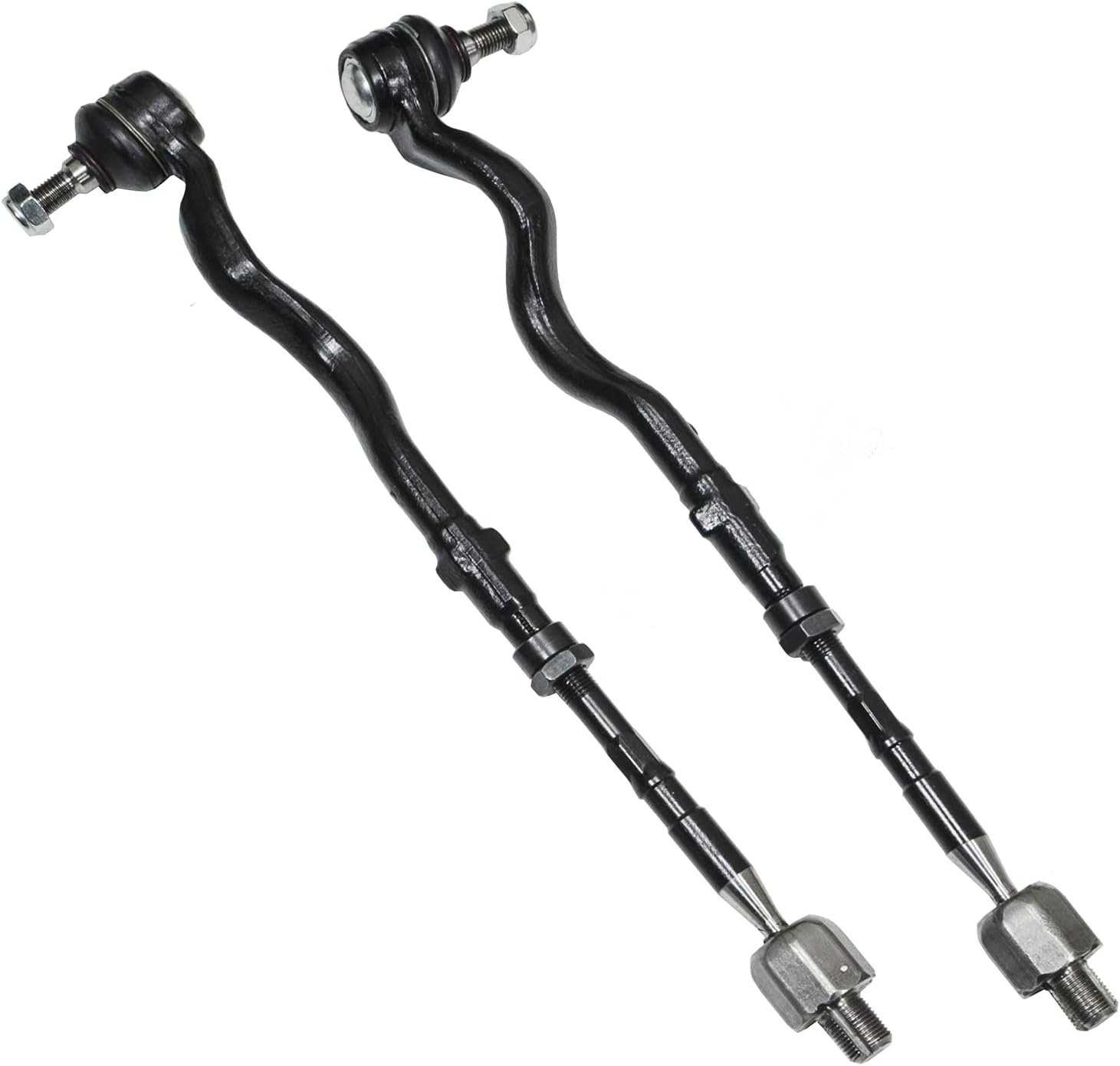 8Pcs Control Arm Ball Joint Bushing Tie Rod Boot Kit replacement for BMW E46-1999-2008-318i 323Ci 323i 325Ci 325i 328Ci 328i 330Ci 330i Z4 2WD Models