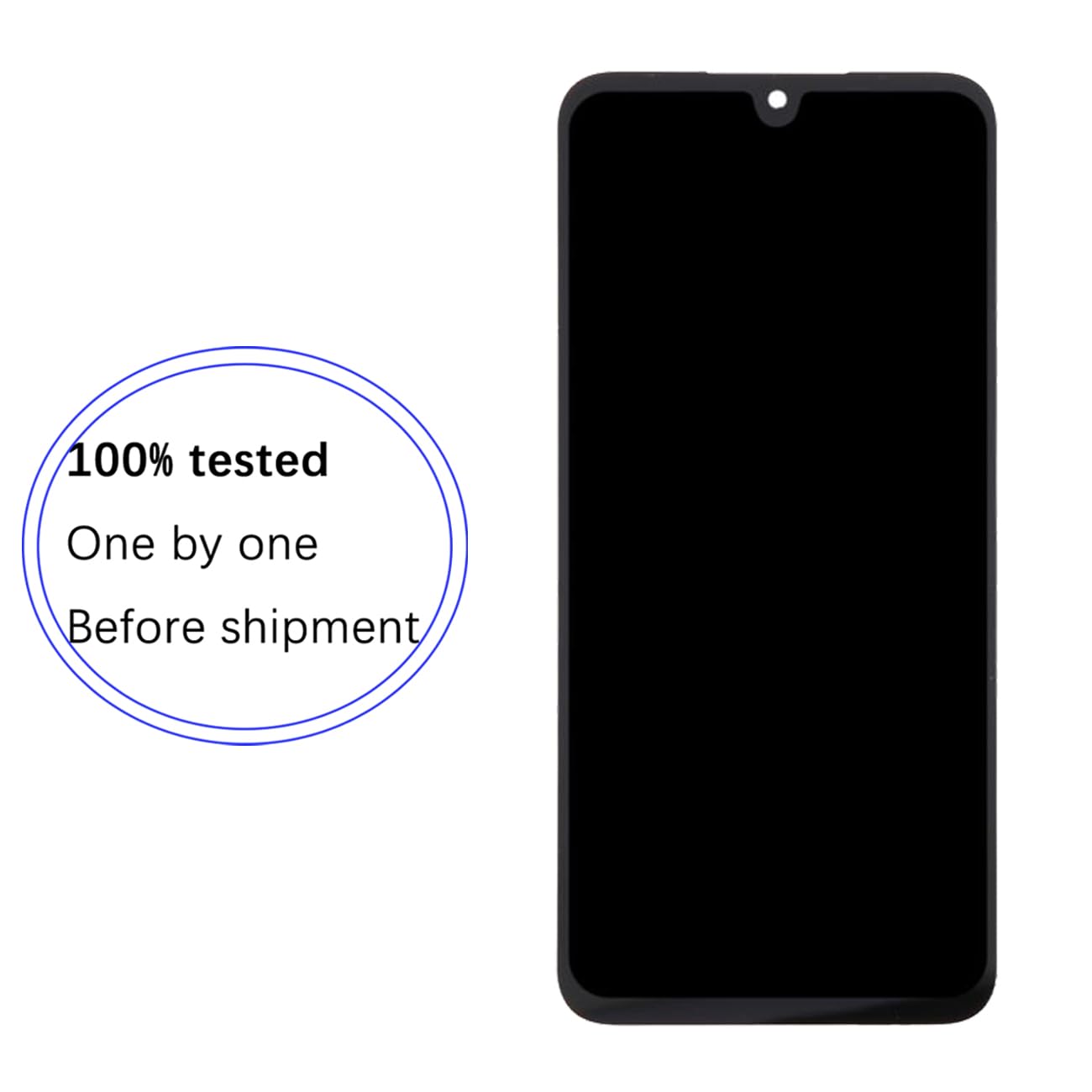 Display LCD per Samsung Galaxy A16 5G A166B A166B/DS A166P A166E - Kit di riparazione dello schermo LCD (blu con cornice, senza impronte digitali)