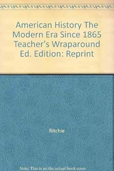 Hardcover American History The Modern Era Since 1865 Teacher's Wraparound Ed. Book