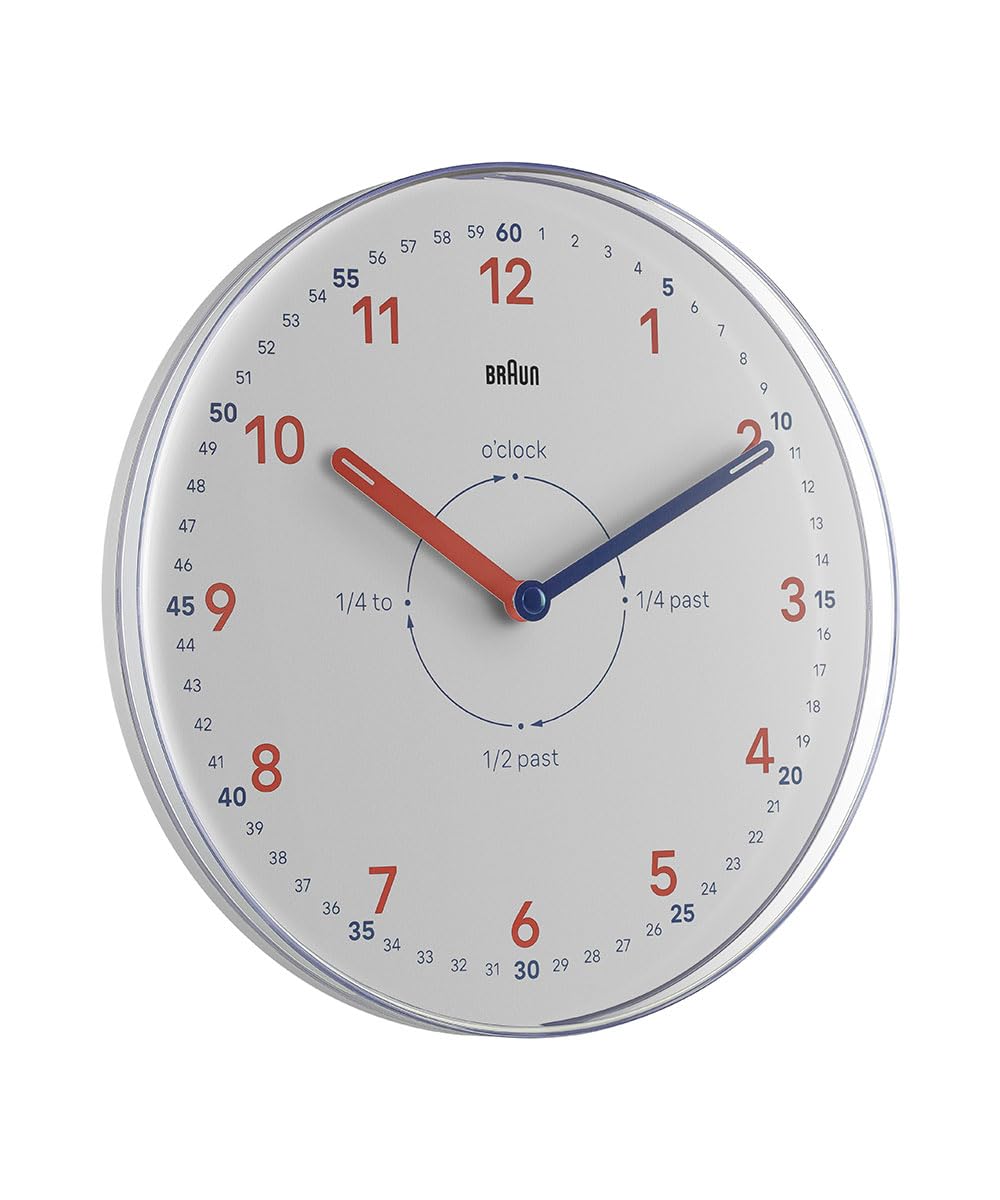 Amazon.co.jp: 【正規輸入品】BRAUN／ブラウン 壁掛け時計