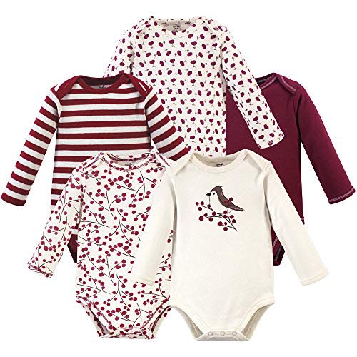 Image of Touched by Nature Unisex Baby Organic Cotton Long-Sleeve Bodysuits