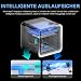 3 en 1 Mini Enfriador de Aire, Aire Acondicionado Portátil, Humidificador con...