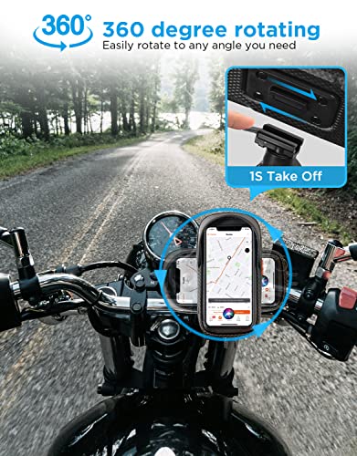 whale fall Bike Handlebar Bag, Bike Phone Holder, Fits Phones up to 7 in - image 7