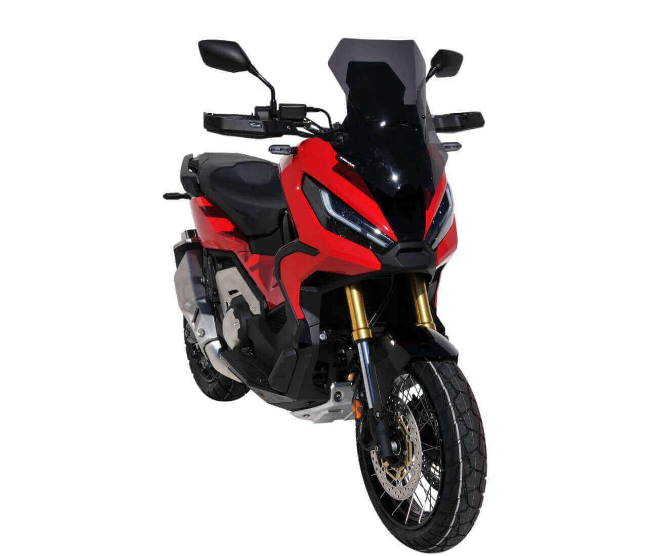 Compatible avec/Remplacement pour 750 X-ADV -21/25 - BULLE TOURING ERMAX NOIRE CLAIRE -TO01T17