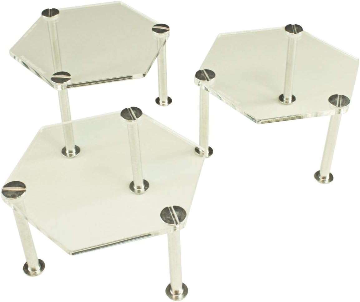 LITKO Deluxe Fleet - Soportes de Movimiento (3 Unidades), Transparente