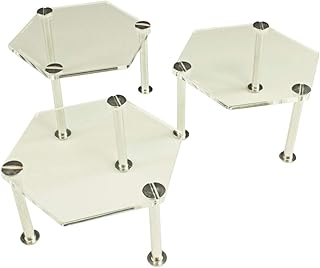 LITKO Fleet Movement Stands | Twilight Imperium 4th Edition | Clear | Pack of 3 (Deluxe)