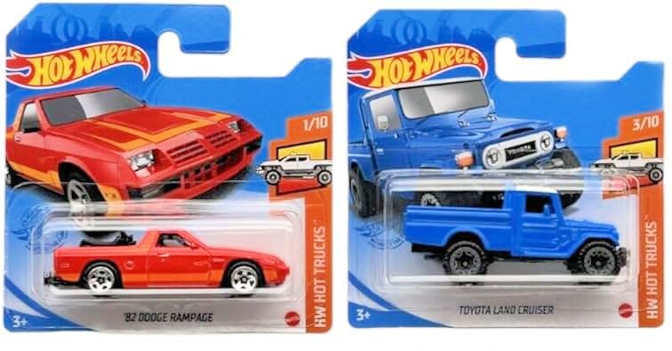 Amazon.com: Hot Wheels 2021 Hot Trucks Complete Set of 10