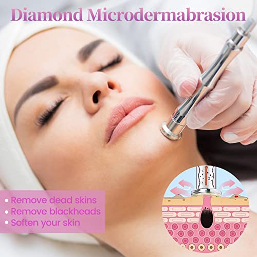 Twowin Diamond Facial Machine, Upgraded Touch Screen 2-In-1 Diamond Skin Care Equipment, Professional Salon Home Cleanses Beauty Device With Airbrush Gun For Facial Peeling #TOP5