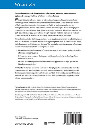 Nitride Semiconductor Technology: Power Electronics and Optoelectronic Devices