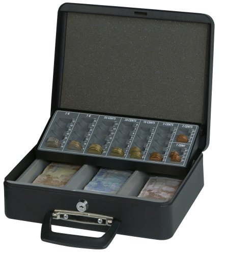 Preisvergleich Produktbild MAUL Geldkassette mit Zähleinsatz, schwarz