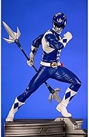 Vista 1 de Iron Studios Power Rangers Blue Ranger Escala 1/10 Power Rangers Figura coleccionable de 7 pulgadas
