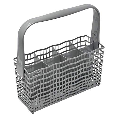 ZanussiElectrolux AEG Slimline Dishwasher Cutlery Basket, 8 Compartments, DS17, DS22, DW905, DW915, DW925..230mm Long x 85mm Wide x 255mm High Including Handle