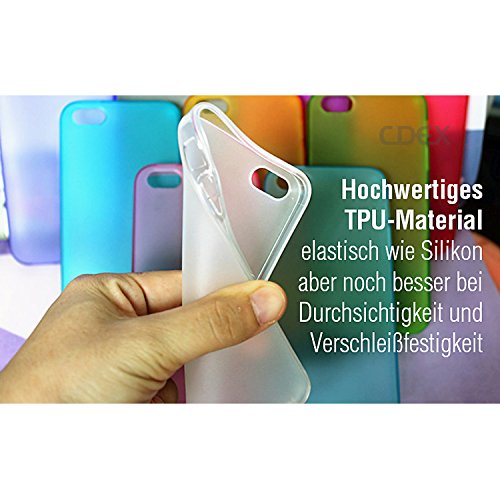 Doupi PerfectFit TPU Custodia per iPhone 5 5S SE