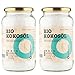 Huile de noix de coco CocoNativo - 1000ml (1Liter) Huile de Noix de Coco Biologique Extra Vierge et non Raffinée, Pure et 100% Bio - Idéale Pour Les Cheveux, Le Corps et Comme Aliment (2 x 1000ml)