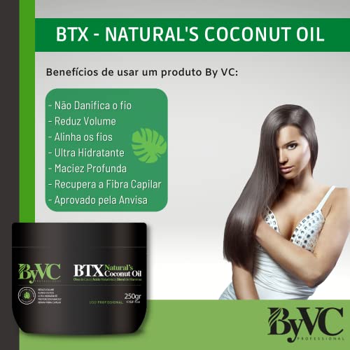Selante Capilar Selagem BTX Natural's Coconut Oil Sem Formol