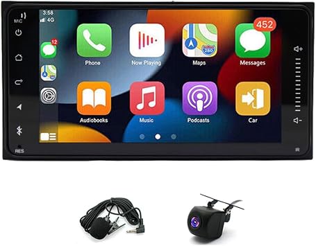 2+64GB Car Stereo for Toyota FJ Cruiser 2007-2014 with Carplay Android Auto