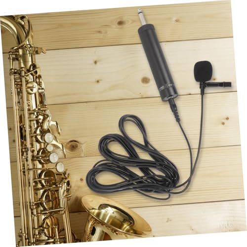 Microphone cravate à pince pour haut-parleur et micro lavalier de col
