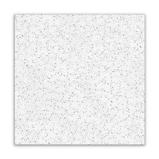 Armstrong Ceiling Tiles; 2x2 Ceiling Tiles - 16 pcs White Ceiling Tiles; Acoustic Ceilings for Suspended Ceiling Grid; CORTEGA 770