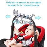 Spirale Spielzeug Kinderwagen Baby Autositz, Krippe, Bett Hängen Spielzeug Babyschale Aktivitäten Spirale Baby Früherziehung Spielzeug Spielen für Kleinkind Jungen Mädchen ab 0+ Monaten