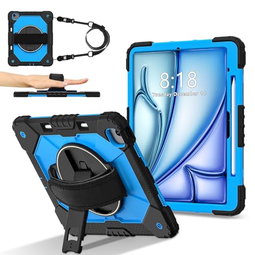 Étui iPad Air 13 antichoc parfait pour travailler en déplacement avec bandoulière