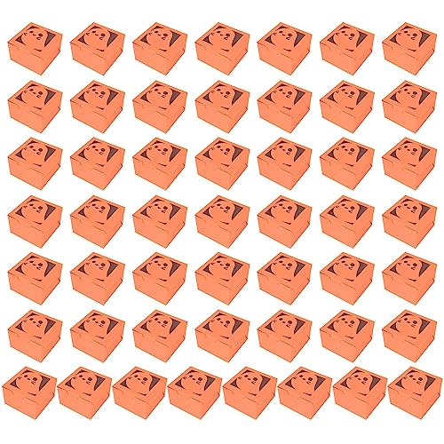 50pcsハロウィーンキャンディボックスマルチファンクション組織ボックスの結婚式の誕生日ホリデーギフト飾り紙グッディバッグ