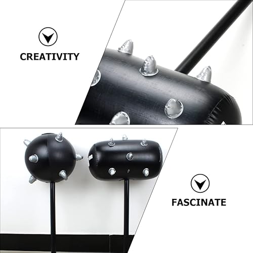 Miniatura 4 de Zerodeko 2 martillos inflables, martillo inflable de PVC, martillo grande de juguete con mango duro, juguete de piscina para niños, juguete de