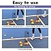ELKCIP Portable Pickleball & Tennis Ball Collector - Pickleball Retriever Basket Carrier Gatherer Picker Hopper Container for Picking and Storage Training Tool for Ball, Integral